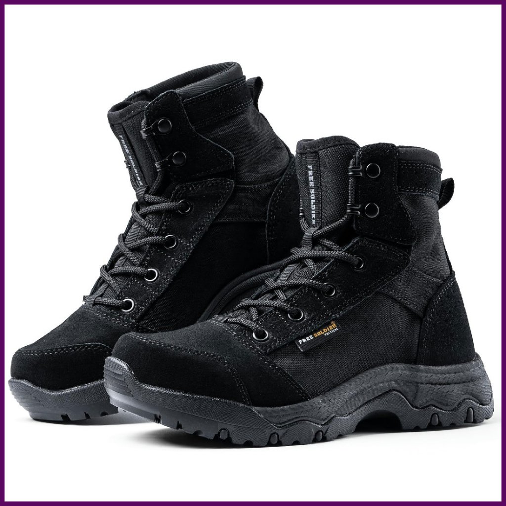 6-Inch Tactical Hiking Boots Women's Lightweight Combat Work Boots